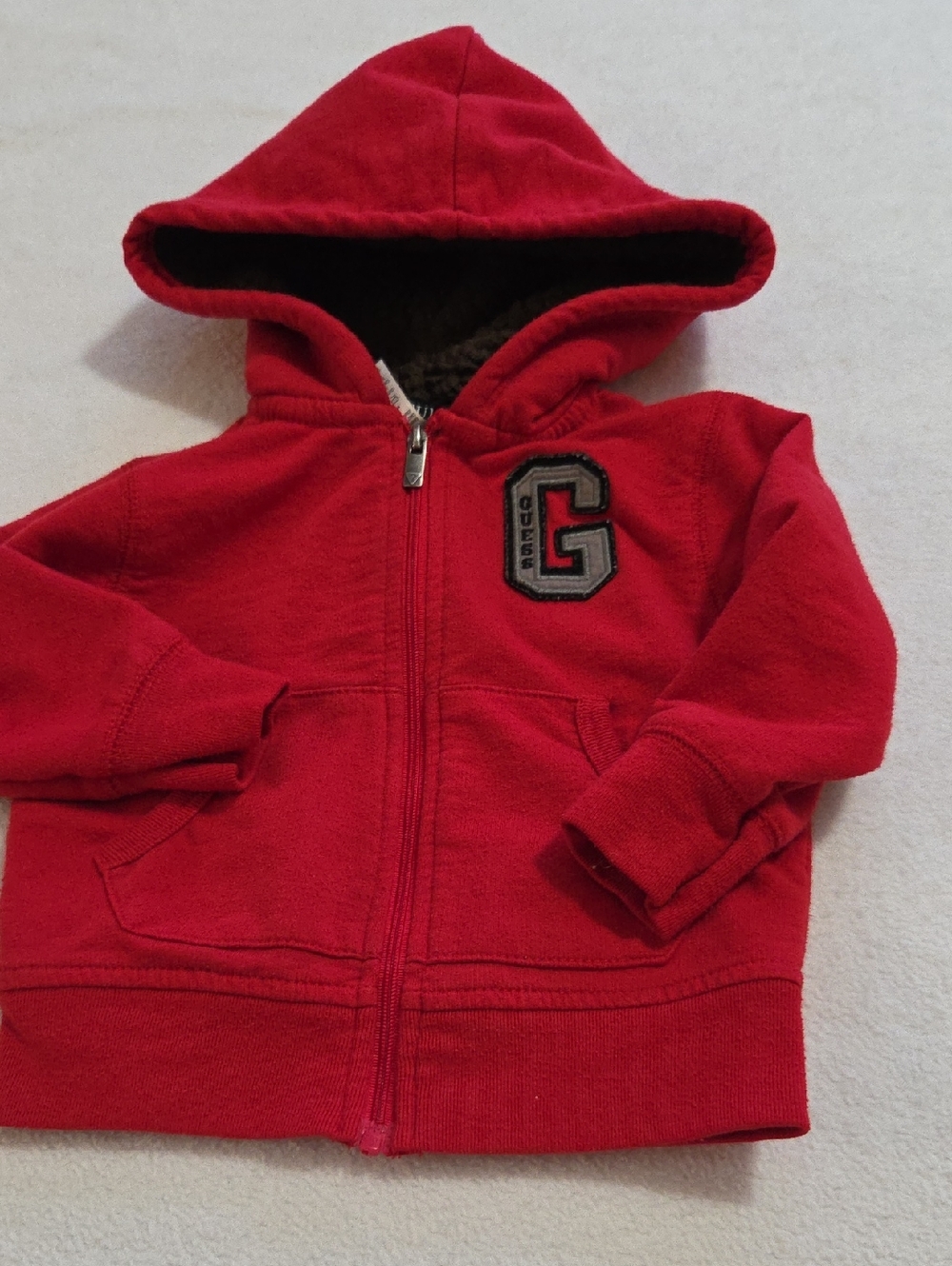 GUESS ZIP UP HOODIE JACKET